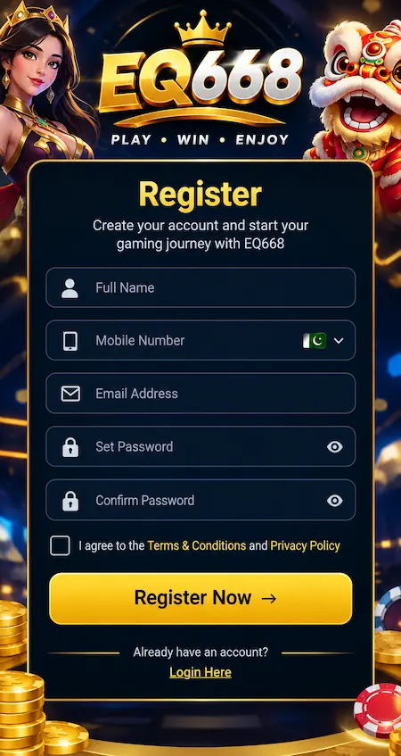 EQ668 Game register image