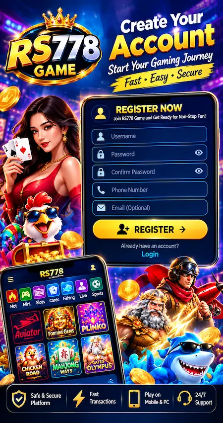 RS778 Game register image