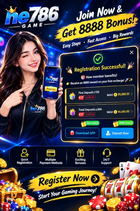 HE786Game register image