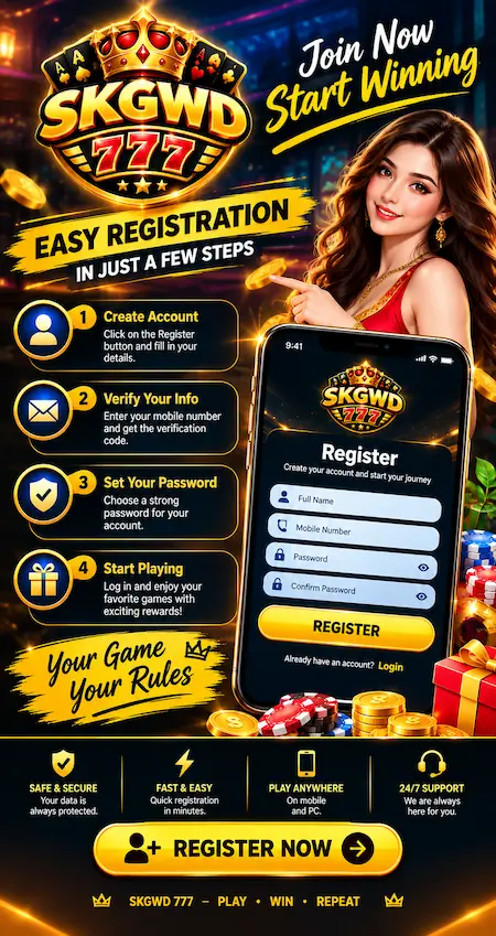 SKGWD777 Game register image