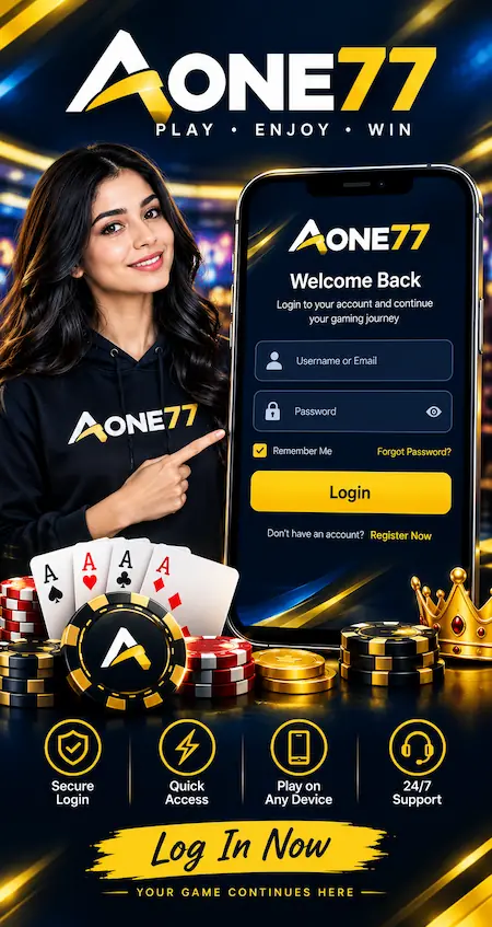 Aone77 Game login image