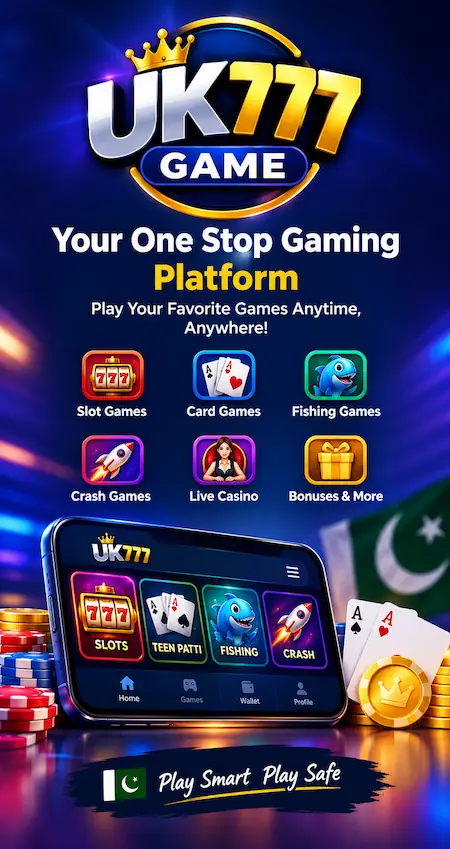UK777 Game homescreen image