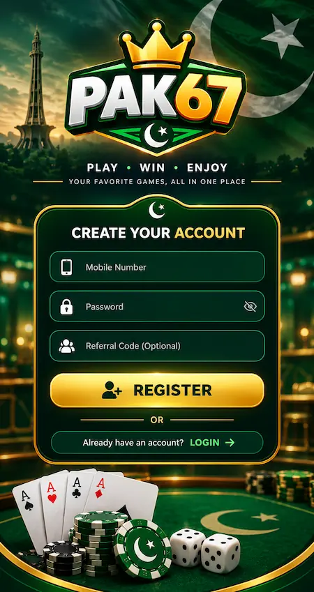 PAK67 Game register image