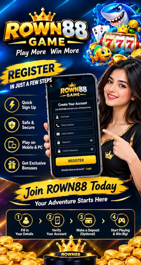 ROWN88 Game register image