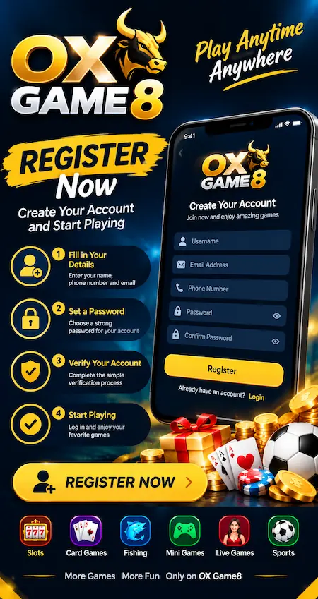 OX Game8 register image