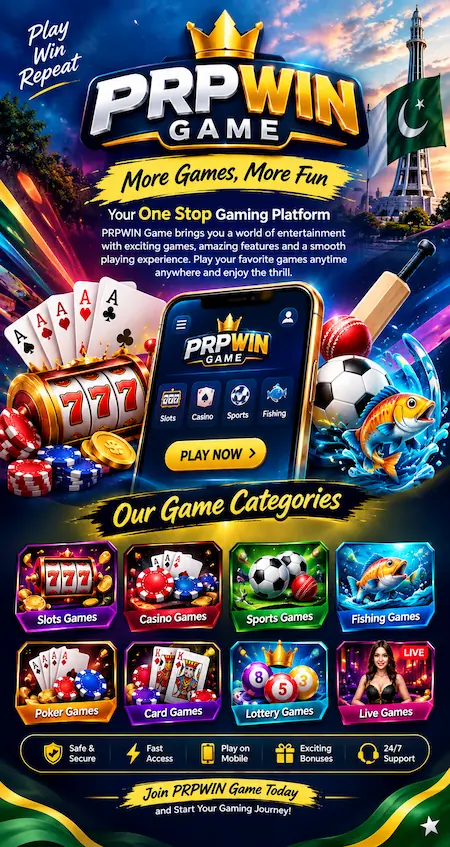 PRPWIN Game homescreen image