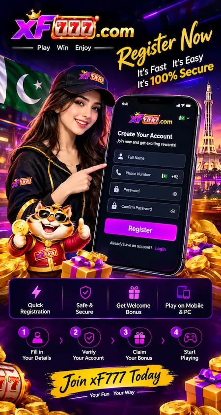 XF777 Game register image
