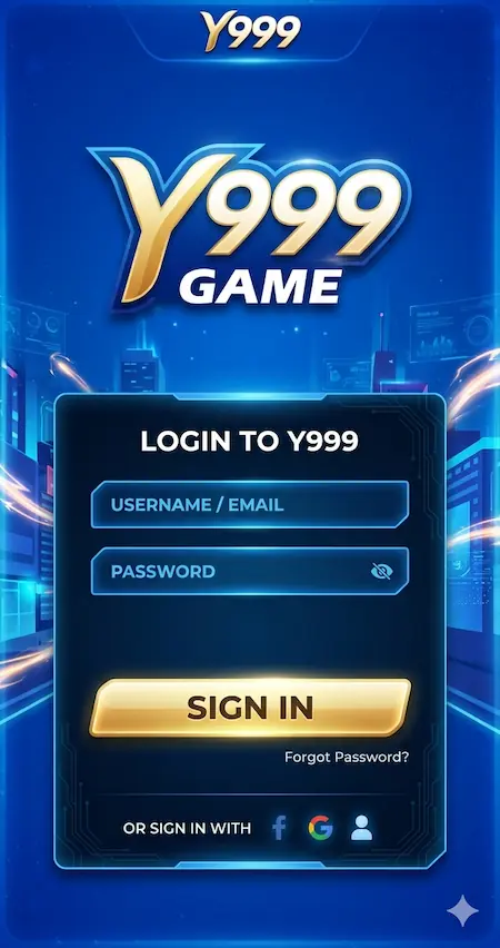 y999 game login image